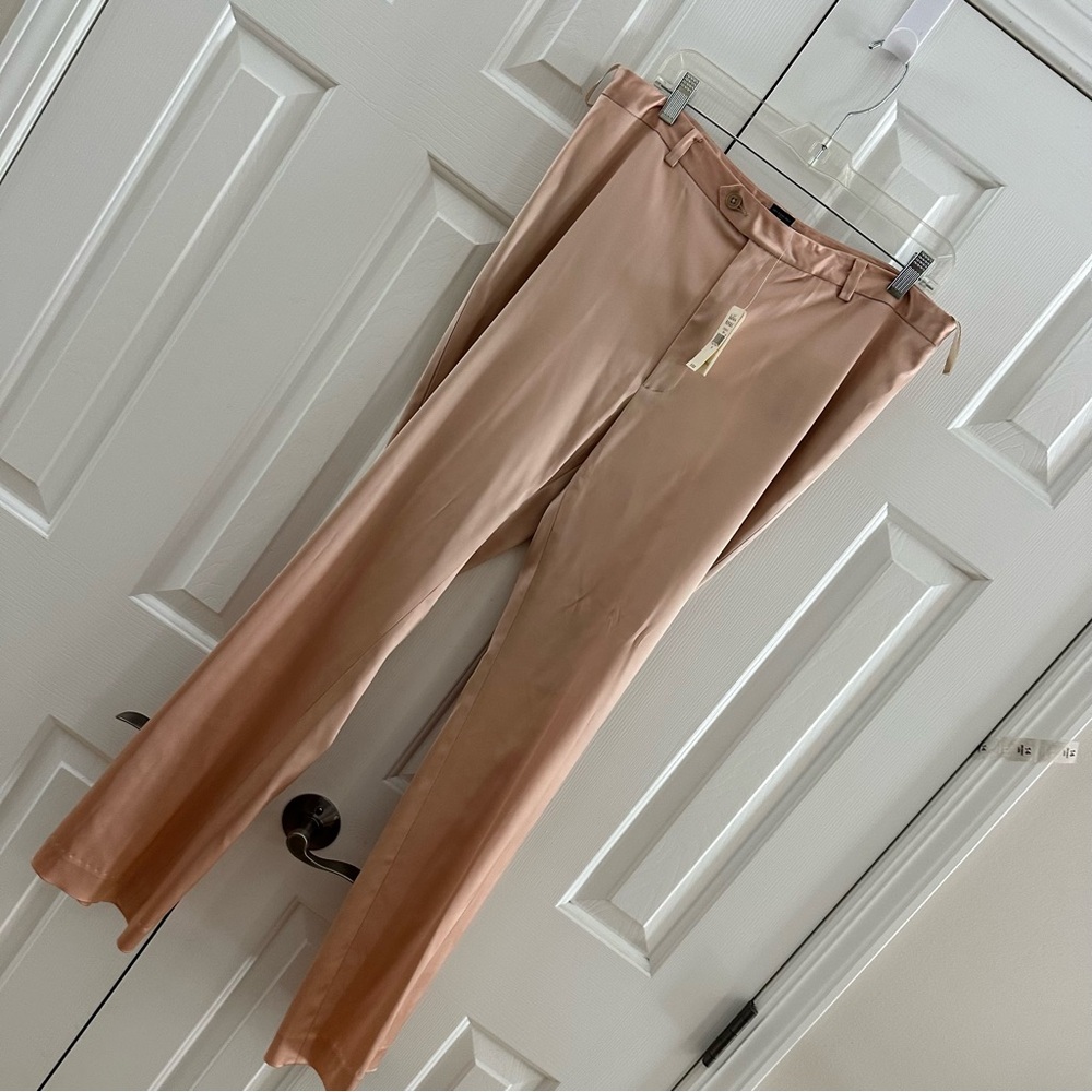Banana Republic Blush Satin Pants